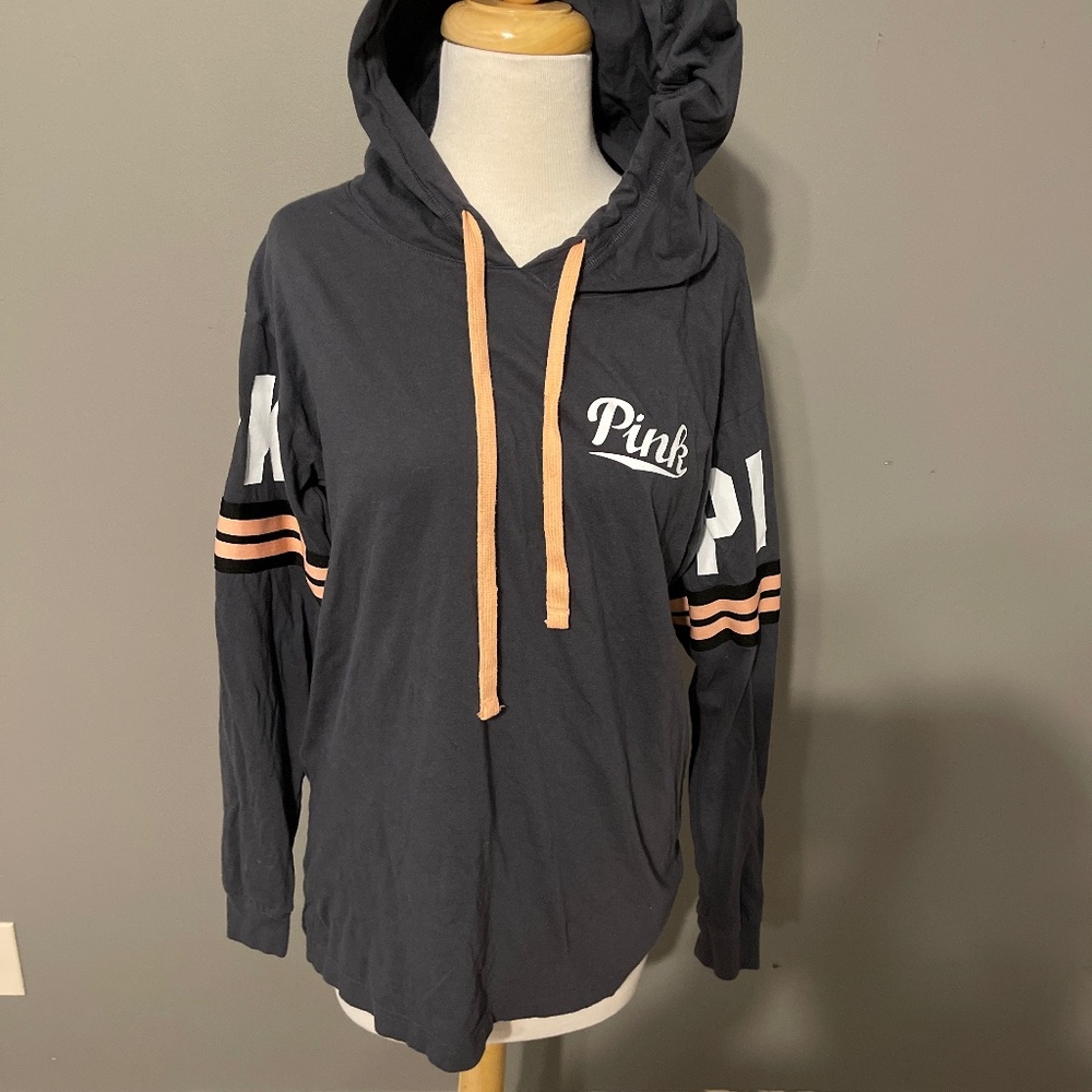 Pink brand tshirt long sleeve  hoodie